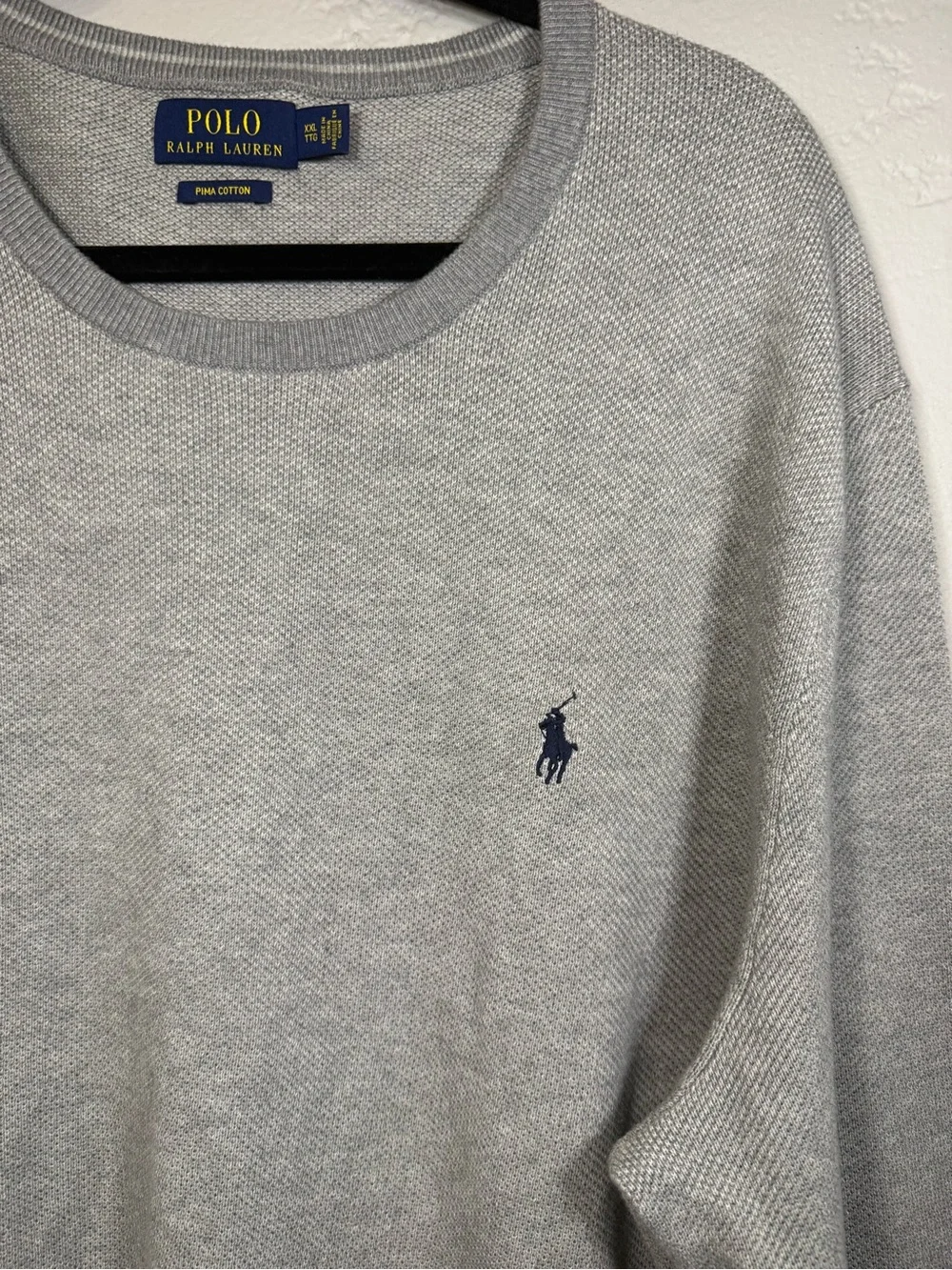 Polo Ralph Lauren Prima Cotton Crew Neck Lightweight